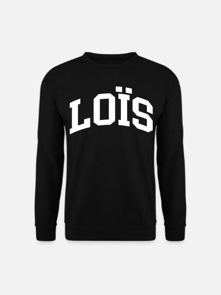 Loïs - Sweat-shirt Unisexe - noir