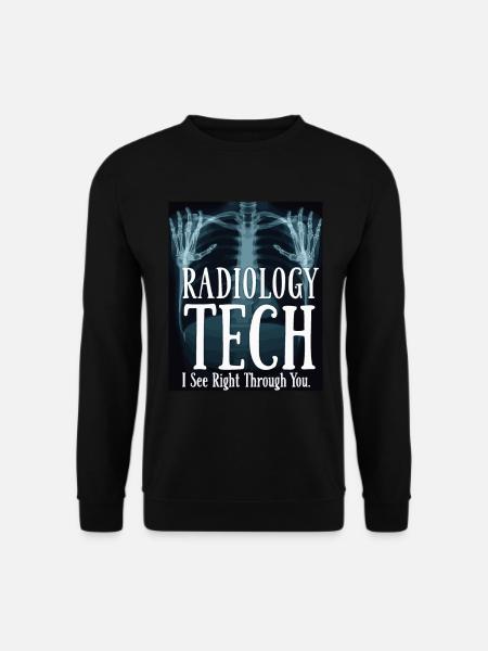 Radiology Tech Humor X-Ray - Unisex Sweatshirt - black