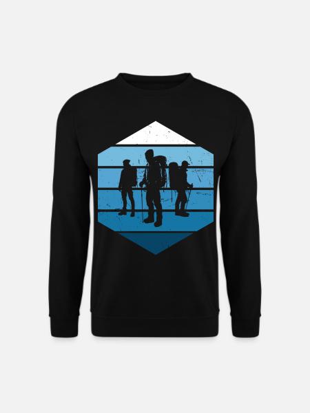 Climbing Boulder Men's Climber Climber - Unisex Sweatshirt - black