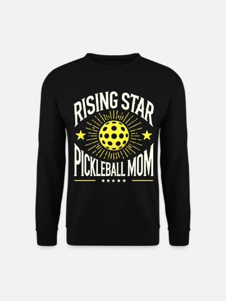 Rising Star Pickleball Mom - Unisex Sweatshirt - black