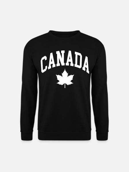 Canada Flag - Unisex Sweatshirt - black