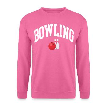 Bowling - Unisex Pullover - Pink - Vorne