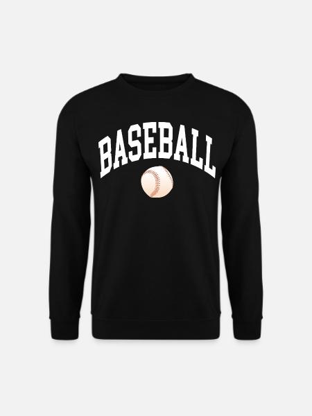 Base-ball - Sweat-shirt Unisexe - noir