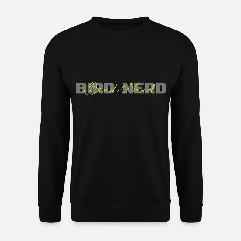 Bird Nerd - Unisex Pullover - Schwarz