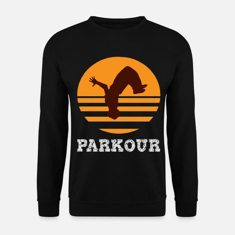 parkour - Unisex Sweatshirt - black