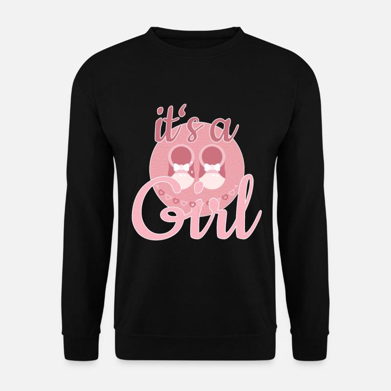 Cadeau Bébé Fille - Sweat-shirt Unisexe - noir