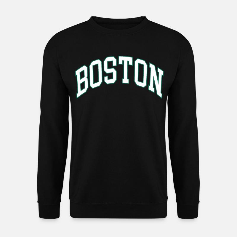 Boston - Unisex Pullover - Schwarz
