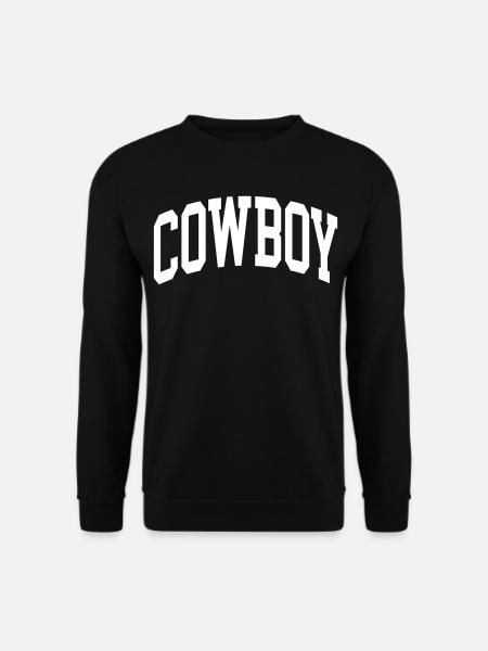 Cowboy - Unisex Pullover - Schwarz