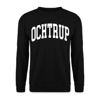 Ochtrup - Sweat-shirt Unisexe - noir - Devant - Alina (178cm) & Michal (187cm)