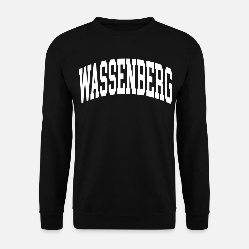 Wassenberg - Sweat-shirt Unisexe - noir