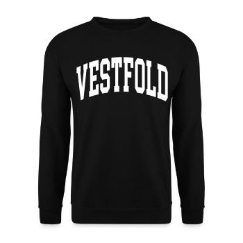 Vestfold - Sweat-shirt Unisexe - noir - Devant - Alina (178cm) & Michal (187cm)