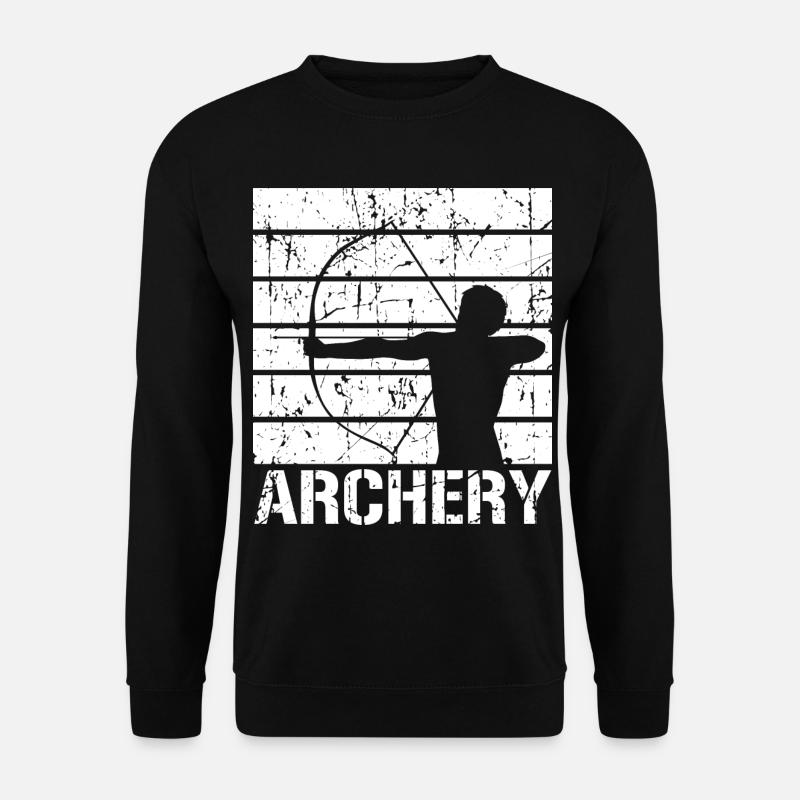 Tir à l’arc amusant - Sweat-shirt Unisexe - noir