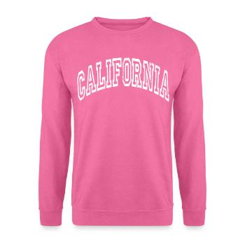 Californie - Sweat-shirt Unisexe - rose - Devant