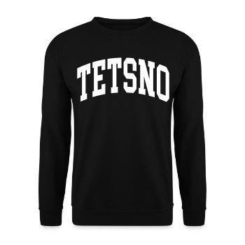 Tetsno - Sweat-shirt Unisexe - noir - Devant - Alina (178cm) & Michal (187cm)