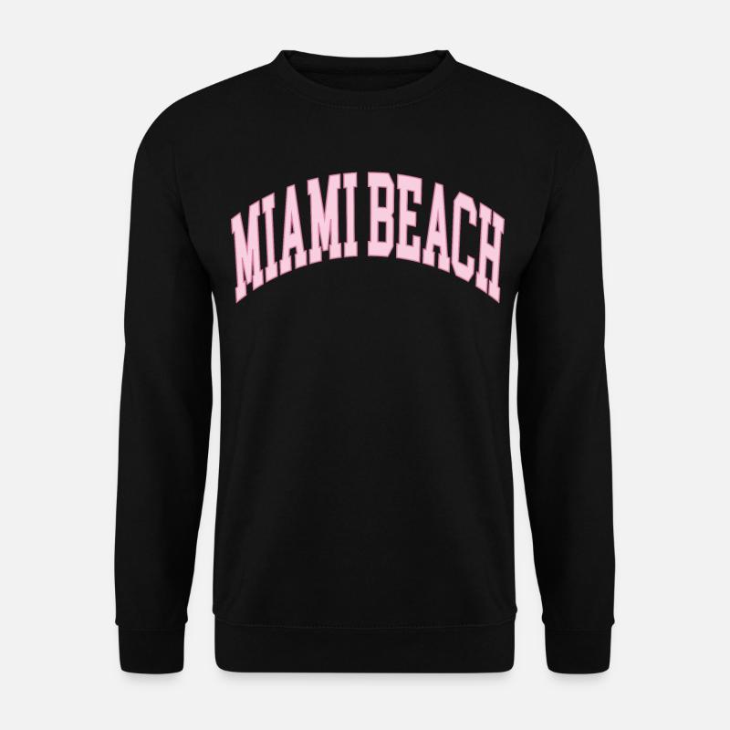 Miami Beach - Unisex Sweatshirt - black