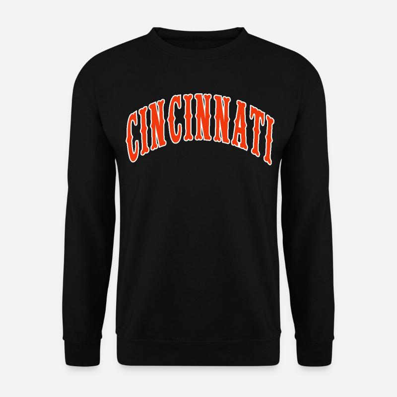 Cincinnati - Unisex Pullover - Schwarz