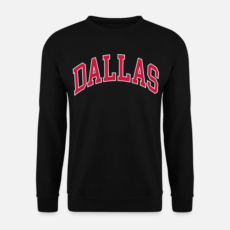 Dallas - Unisex Pullover - Schwarz