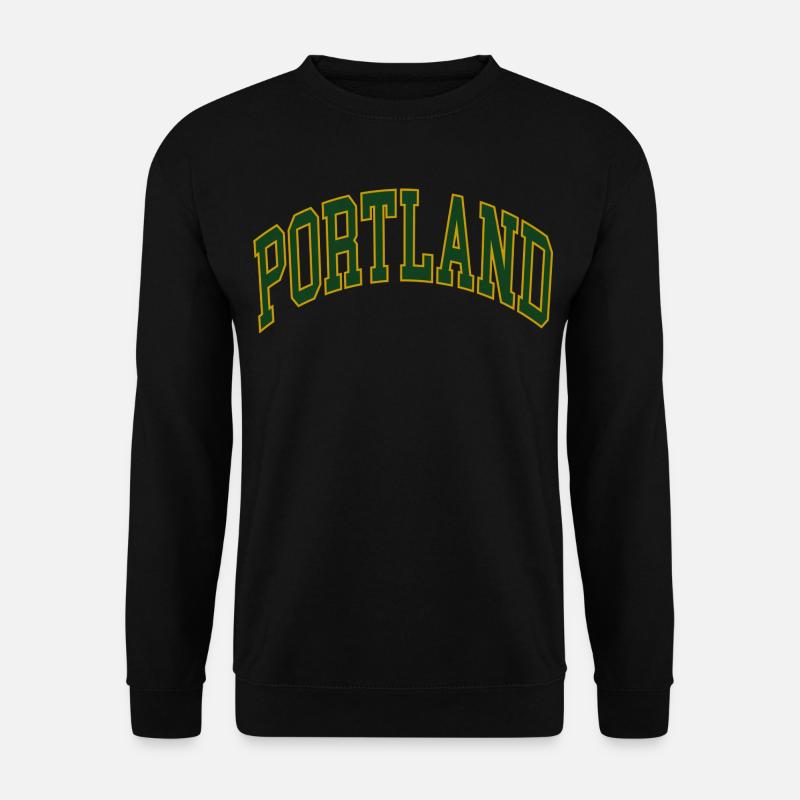 Portland - Unisex Pullover - Schwarz