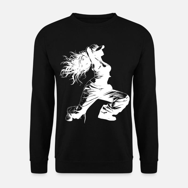 Dessin de breakdancer - Sweat-shirt Unisexe - noir