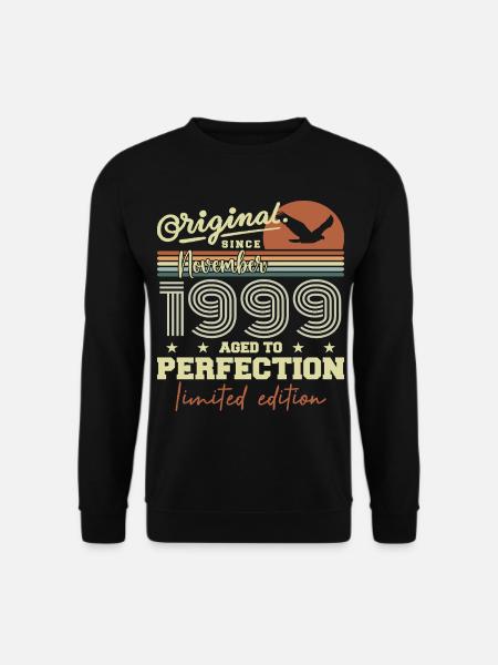 November 1999 Anniversary 1999 November 1999 - Unisex Sweatshirt - black