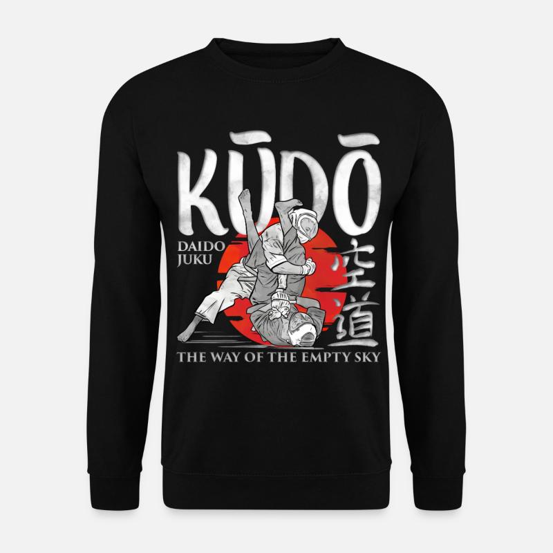 Kudo - Kampfsport - Unisex Pullover - Schwarz