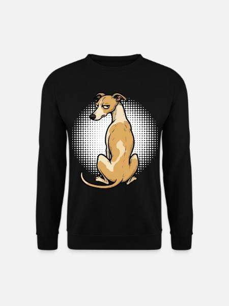 Whippet Greyhound Whippets Greyhound Owner - Unisex Sweatshirt - black