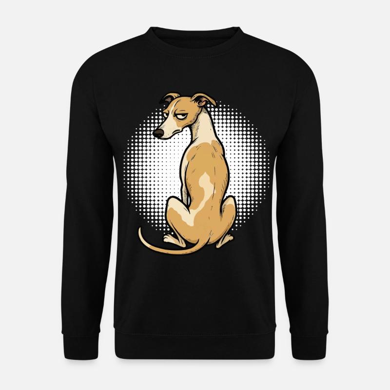 Whippet Greyhound Whippets Greyhound Owner - Unisex Sweatshirt - black