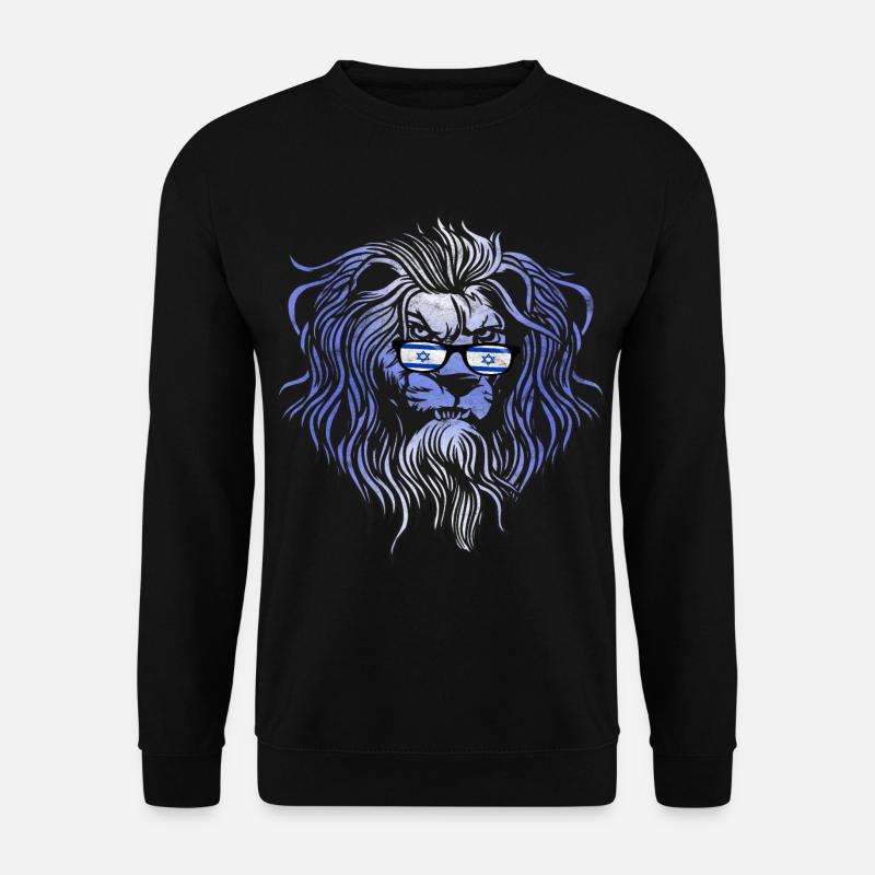 Israel - Unisex Pullover - Schwarz
