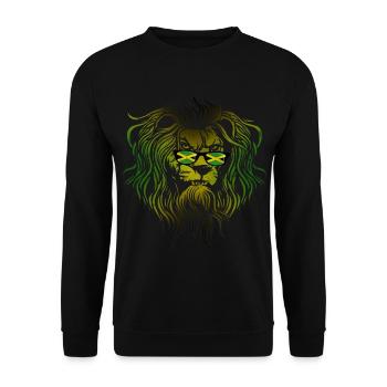 Jamaica - Unisex Sweatshirt - black - Front - Alina (178cm) & Michal (187cm)
