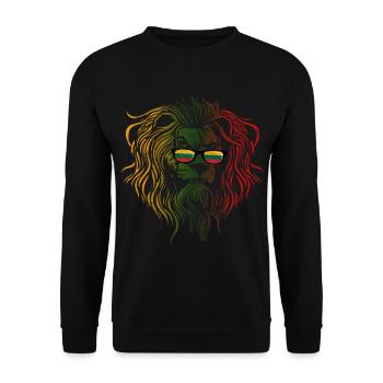 Litauen - Unisex Pullover - Schwarz - Vorne - Alina (178cm) & Michal (187cm)