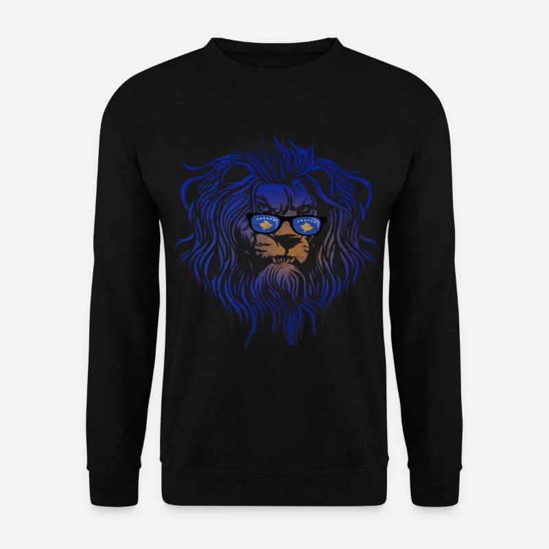 Kosovo - Unisex Pullover - Schwarz