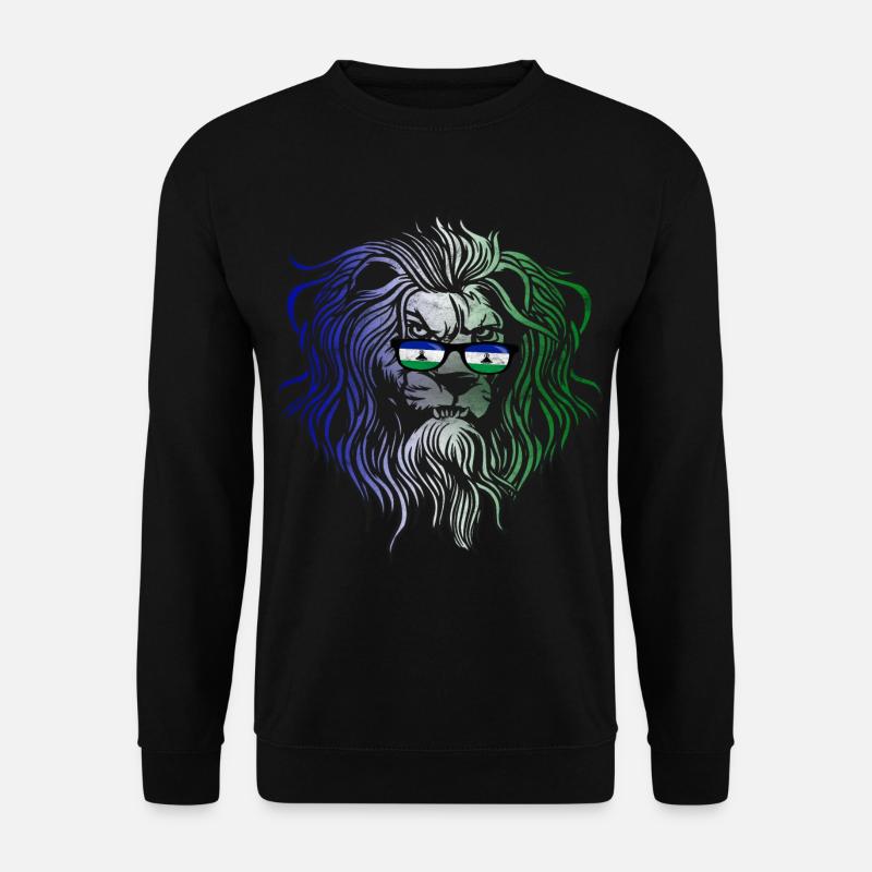 Lesotho - Unisex Pullover - Schwarz