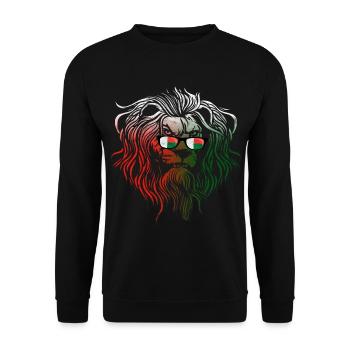 Madagaskar - Unisex Pullover - Schwarz - Vorne - Alina (178cm) & Michal (187cm)