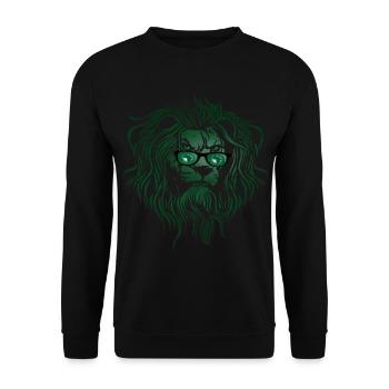 African Union - Unisex Sweatshirt - black - Front - Alina (178cm) & Michal (187cm)