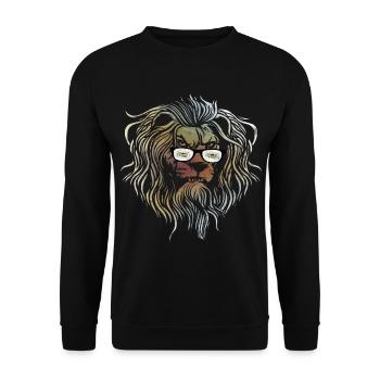 Îles Vierges américaines - Sweat-shirt Unisexe - noir - Devant - Alina (178cm) & Michal (187cm)