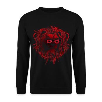 Albania - Unisex Sweatshirt - black - Front - Alina (178cm) & Michal (187cm)