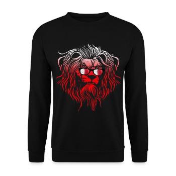 Bahrain - Unisex Sweatshirt - black - Front - Alina (178cm) & Michal (187cm)