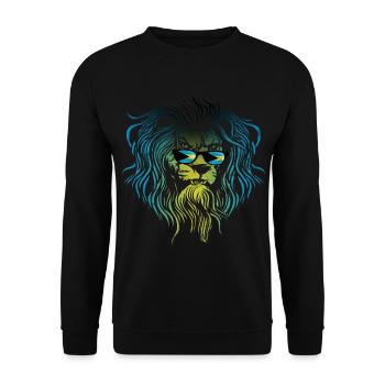 Bahamas - Unisex Sweatshirt - black - Front - Alina (178cm) & Michal (187cm)