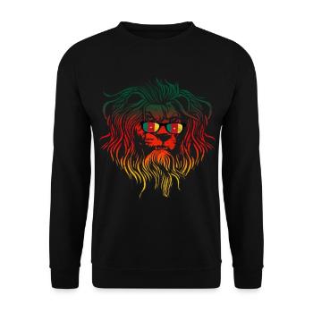 Kamerun - Unisex Pullover - Schwarz - Vorne - Alina (178cm) & Michal (187cm)