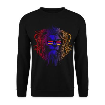 Armenien - Unisex Pullover - Schwarz - Vorne - Alina (178cm) & Michal (187cm)