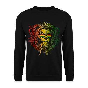 Bolivia - Unisex Sweatshirt - black - Front - Alina (178cm) & Michal (187cm)