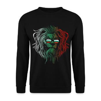 Bulgarien - Unisex Pullover - Schwarz - Vorne - Alina (178cm) & Michal (187cm)