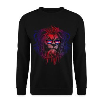 Cambodia - Unisex Sweatshirt - black - Front - Alina (178cm) & Michal (187cm)