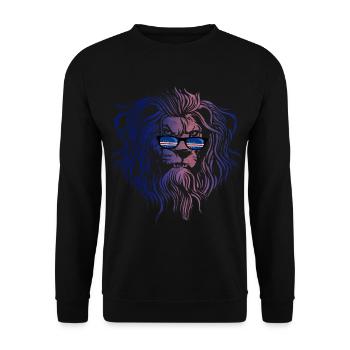 Cap Vert - Sweat-shirt Unisexe - noir - Devant - Alina (178cm) & Michal (187cm)