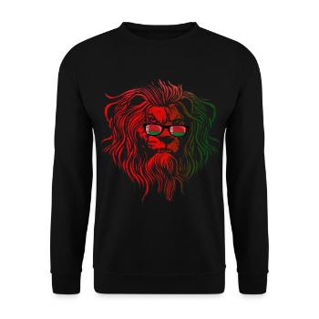 Belarus - Unisex Sweatshirt - black - Front - Alina (178cm) & Michal (187cm)