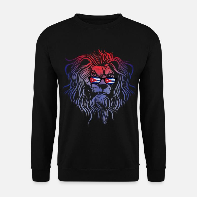 Kuba - Unisex Pullover - Schwarz