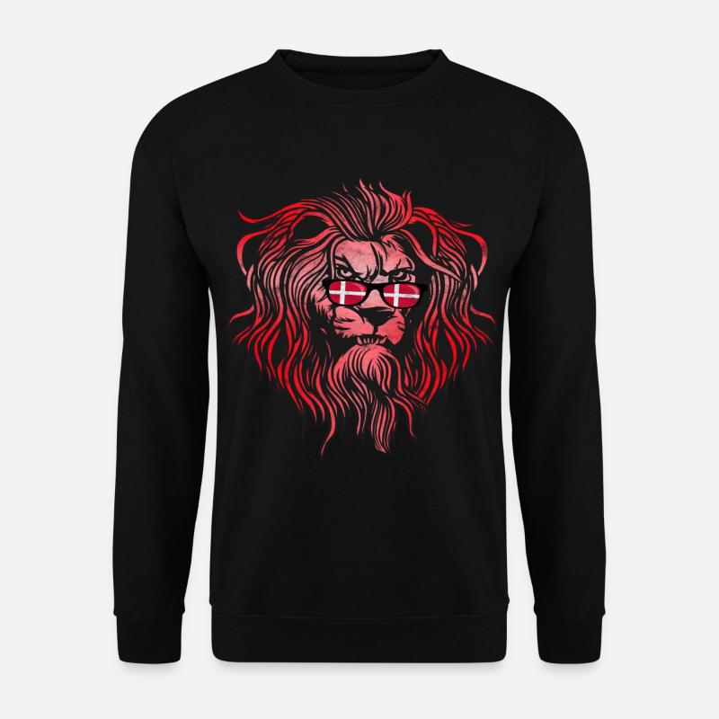 Dänemark - Unisex Pullover - Schwarz