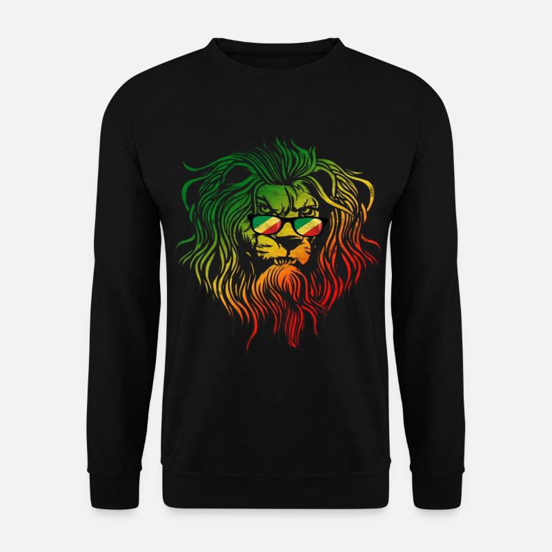Republika Konga - Bluza unisex - czarny