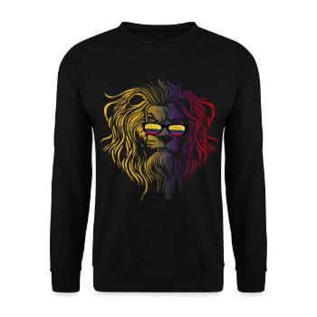 Colombia - Unisex Sweatshirt - black - Front - Alina (178cm) & Michal (187cm)