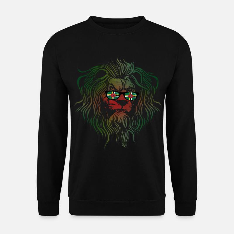 Dominica - Unisex Pullover - Schwarz